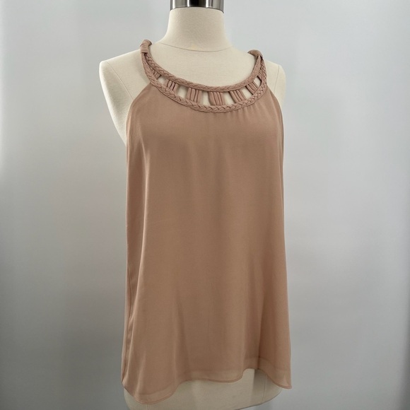 Naked Zebra Racer Back Blouse Ladies Medium - Picture 2 of 7